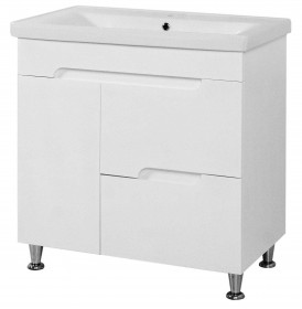 Фото Т389045 Тумба под умывальник SAVA 90 Simple white (без умыв.)