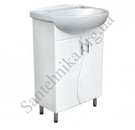 Фото Тумба с умывальником АРИАЛ Изео 65 Т-Эконом