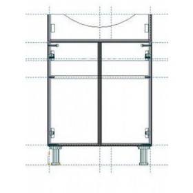 Фото 2 Тумба АРИАЛ Грация Либра 50 Т-1 (без умывальника)