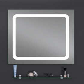 Фото 2 Зеркало Sanwerk LAVA Hella LED 2835IR, W (ZL0000154)