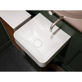 Фото 3 Умывальник Miraggio SEED Глянец Прямоугольный Накладной 