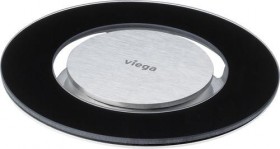 Фото Дизайн-решетка (черная) Viega 617196 150 мм