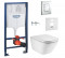 Фото Инсталляция GROHE RAPID SL с унитазом ROCA GAP Rimless A34H47C000+38772001+37131000