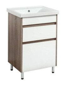 Фото Тумба Смарт 65 Т-8 під умивальник Еліз 65 Трюфель (без раков.)