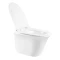 Фото 2 Унітаз підвісний Virgo, Rimless з сидінням Slim Duroplast/ Soft-close/ Quick relase White Qtap