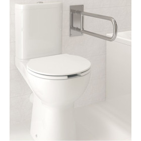 Фото 4 Унитаз – компакт ІНКЛЮЗИВНИЙ Cersanit ETIUDA NEW CLEAN ON 011, гориз.злив, без сидіння (K100-387)