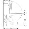 Фото 6 Унітаз-компакт Kolo Runa К/В, арм. GEBERIT 3/6, з сид. Duroplast