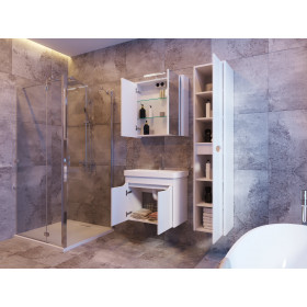 Фото 4 Тумба Ювента Livorno Lvr-70 белый с умывальником Luxury-70