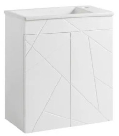 Фото Тумба підвісна Sanwest АУРА 50 Т-1 під умивальник Atria 50 (без умивальника)