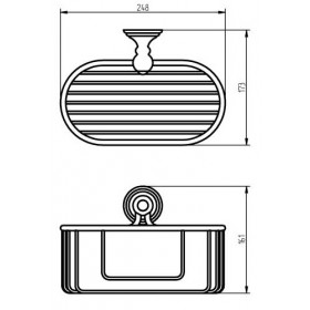Фото 1 Haceka Allure Корзина проволочная (401840)