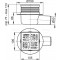 Фото 1 Сливной трап Alcaplast APV26 105x105/50 мм