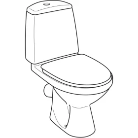 Фото 1 Унітаз-компакт Kolo SOLO К/В, арм. GEBERIT 3/6, з сид. Duroplast Soft Close