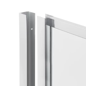 Фото 7 Душова кабіна Qtap Leo 90x90 CRM10995-AC6 Clear, 5-кутна, роспашна, б/піддону