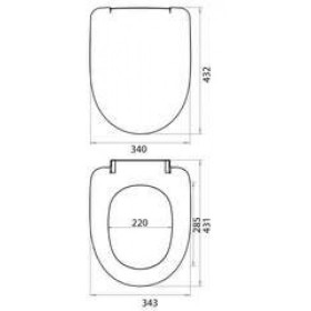 Фото 1 Сиденье для унитазов Soloplast СУ-5