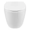 Фото 1 Унітаз підвісний Leo, Rimless з сидінням Slim Duroplast/ Soft-close/ Quick relase White Qtap
