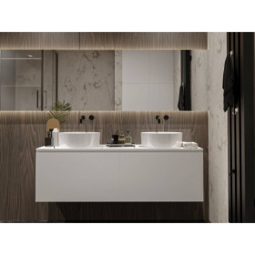 Фото 5 Умывальник Miraggio LOLA Глянец Круглый Накладной