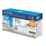 Фото Комплект универсальных сменных картриджей 3+1 НАША ВОДА к фильтрам-кувшинам