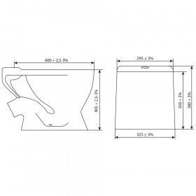 Фото 1 Унитаз-компакт Днепрокерамика МИО с сиденьем
