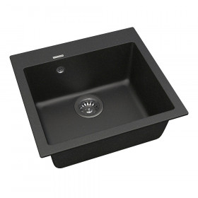 Фото 1 Кухонная мойка VANKOR Orman OMP 01.49 Black