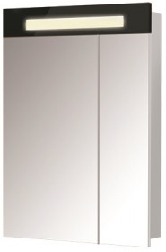 Фото Шкаф-зеркало Мойдодыр ПАРИЖ ЗШ-60 Черный