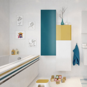 Фото 1 Фронт белый Cersanit COLOUR 40х120