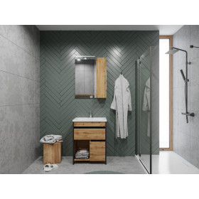 Фото 3 Зеркало Bronx BrxMC-65 дуб Вотан