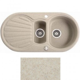 Фото Кухонная мойка Marmorin Korund песочный (190 513 007)