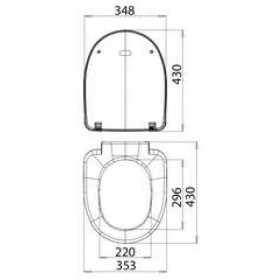 Фото 1 Сиденье для унитаза SoloPlast СУ-8