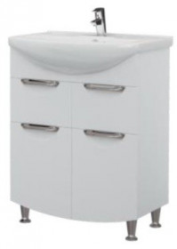 Фото Тумба с умывальником АРИАЛ Грация Акцент 55 Т-5