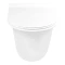 Фото 1 Унітаз підвісний Virgo, Rimless з сидінням Slim Duroplast/ Soft-close/ Quick relase White Qtap