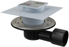 Фото Сливной трап Alcaplast APV3344 105х105/50/75 мм