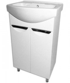 Фото Тумба с умывальником АРИАЛ Грация Изео 55 Т-1