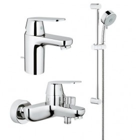 Фото Набор смесителей Grohe Eurosmart Cosmopolitan (32825+32831+27786)