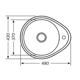 Фото 2 Кухонная мойка Galati (Eko) Lala Textură