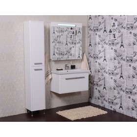 Фото 2 Тумба Мойдодыр ПАРИЖ 60-А с умывальником Mira 60 Белый