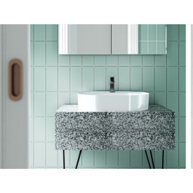 Фото 3 Умывальник Miraggio France Глянец Овальный Накладной