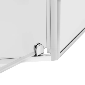 Фото 6 Душова кабіна Qtap Leo 90x90 CRM10995-AC6 Clear, 5-кутна, роспашна, б/піддону