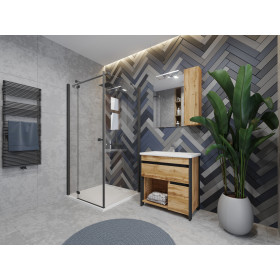 Фото 4 Зеркало Bronx BrxMC-80 дуб Вотан