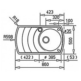 Фото 1 Кухонная мойка Teka ZENO 45B TG Серый металлик (88528)