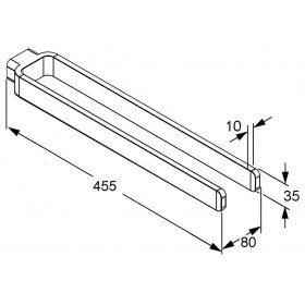 Фото 1 KLUDI E2 держатель для полотенец