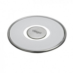 Фото Дизайн-решетка (светло-серая) Viega 617165 100 мм