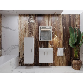 Фото 2 Пенал подвесной Ювента Manhattan MnhP-114 белый