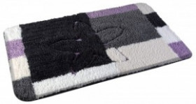 Фото 2160781 Коврик в ванную комнату 60х90, микрофибра (фиолет.)