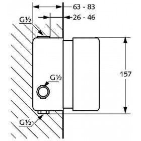 Фото 1 внутренняя часть Kludi 35156