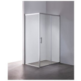 Фото Душова кабіна Mixxus Hard SC01-120x80x185-TR CHROME,  б/піддону