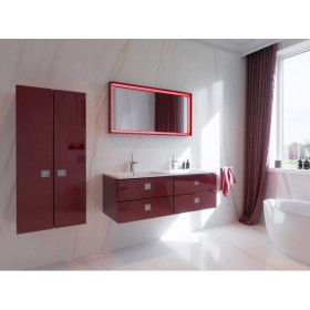 Фото 5 Зеркало Botticelli Torino TrM-120 бордовый