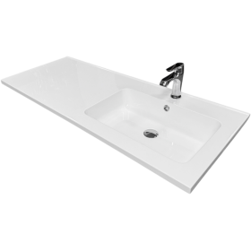 Фото 2 Умивальник меблевий над пральн.машиною Adamant Flat 120R