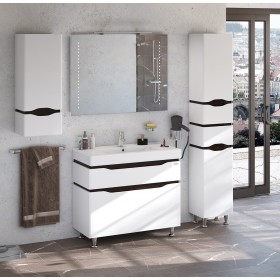 Фото 1 Тумба Sanwerk ALESSA 100 с умывальником Принц, 2F (MV0000587)