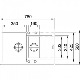 Фото 3 Кухонная мойка Franke Antea MRG 651-78 Оникс (114.0381.015)