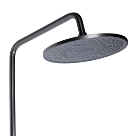 Фото 4 Душова система  Vlasta New на три споживача (з виливом) QTVLA111GMB45651 Gunmetal Black 